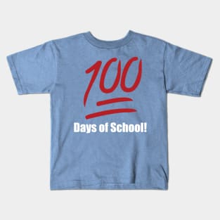 100 Days of School Kids T-Shirt